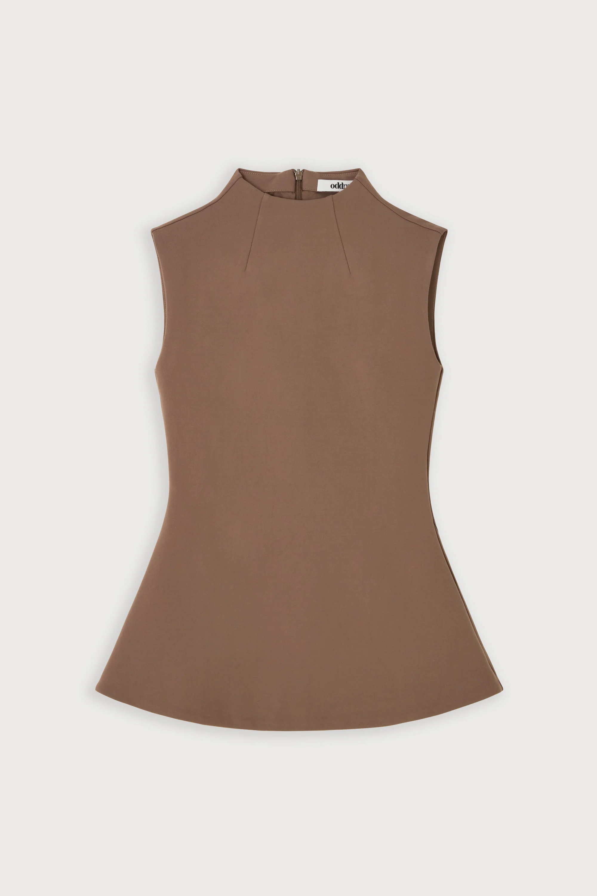 Compact Jersey Sleeveless Top - Image 7