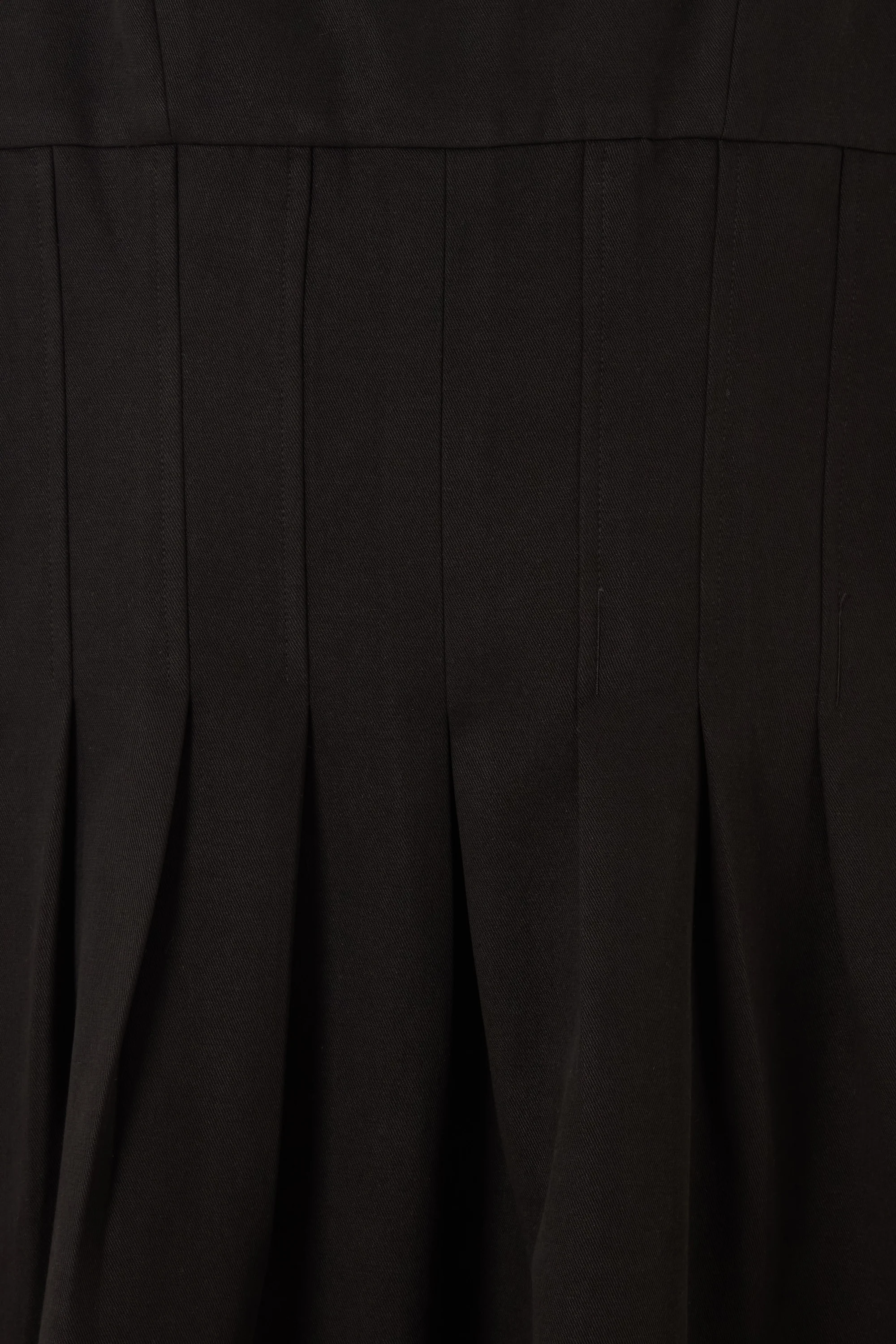 Cotton Mix Cinched Midi Dress - Image 5