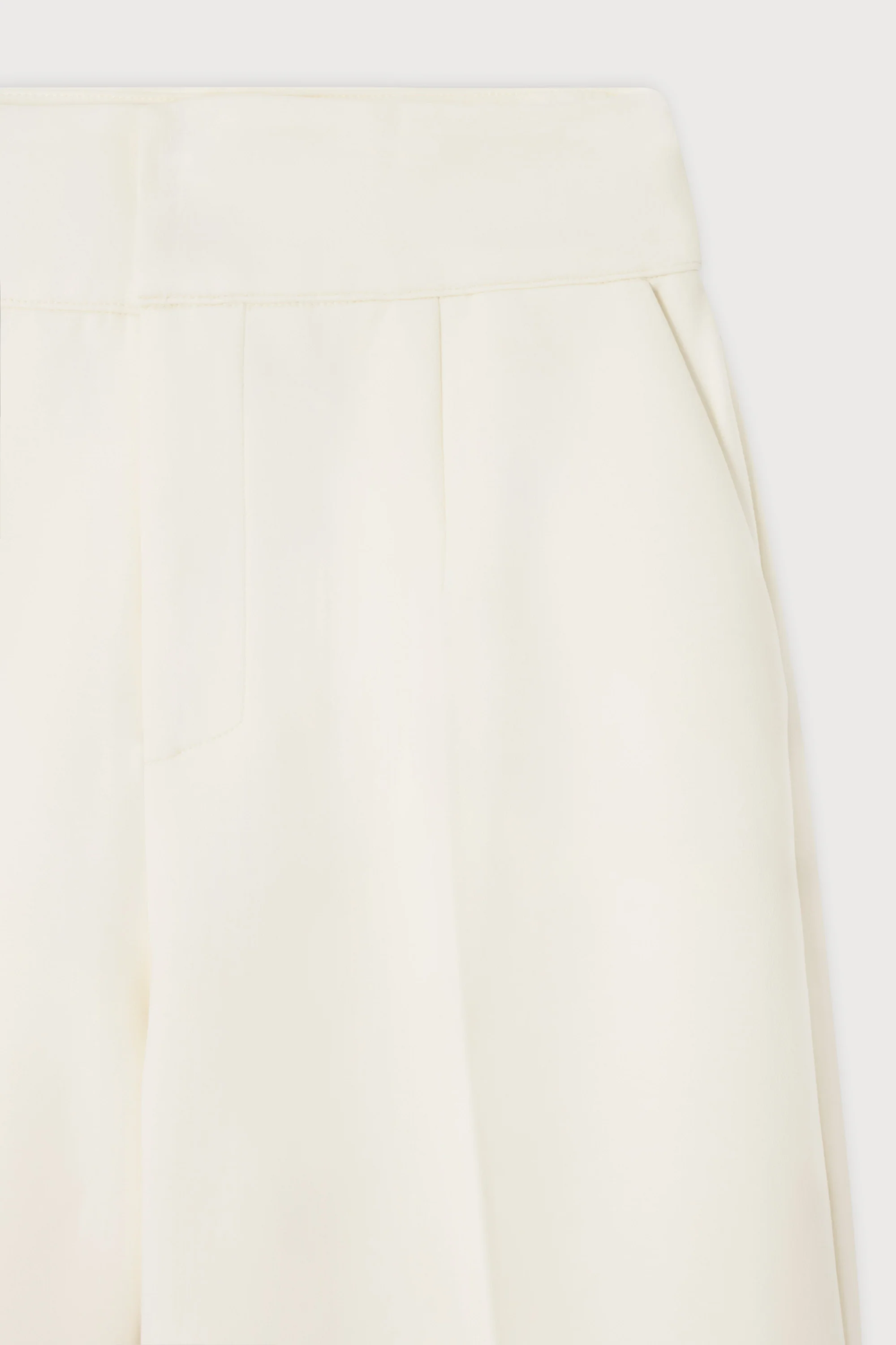 Cotton Mix Structured Trousers - Image 7