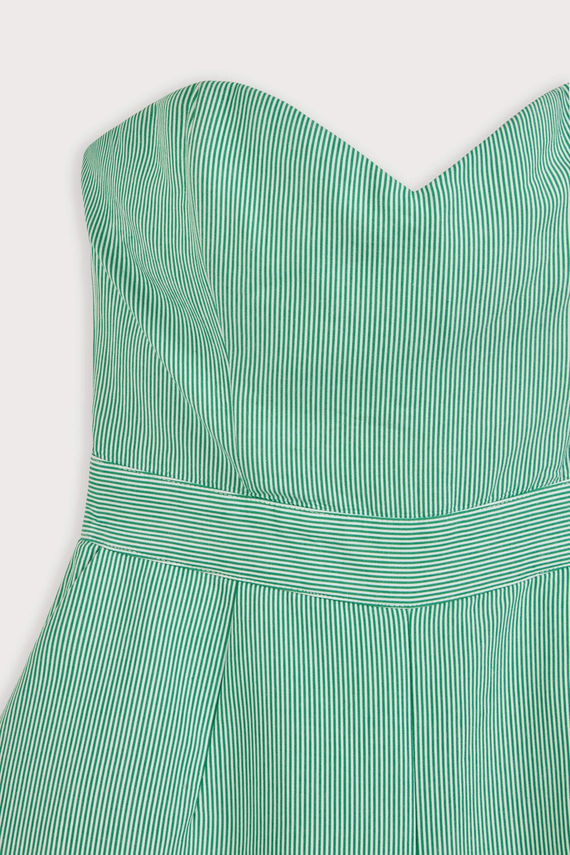 Cotton Pinstripe Jumpsuit - Image 5