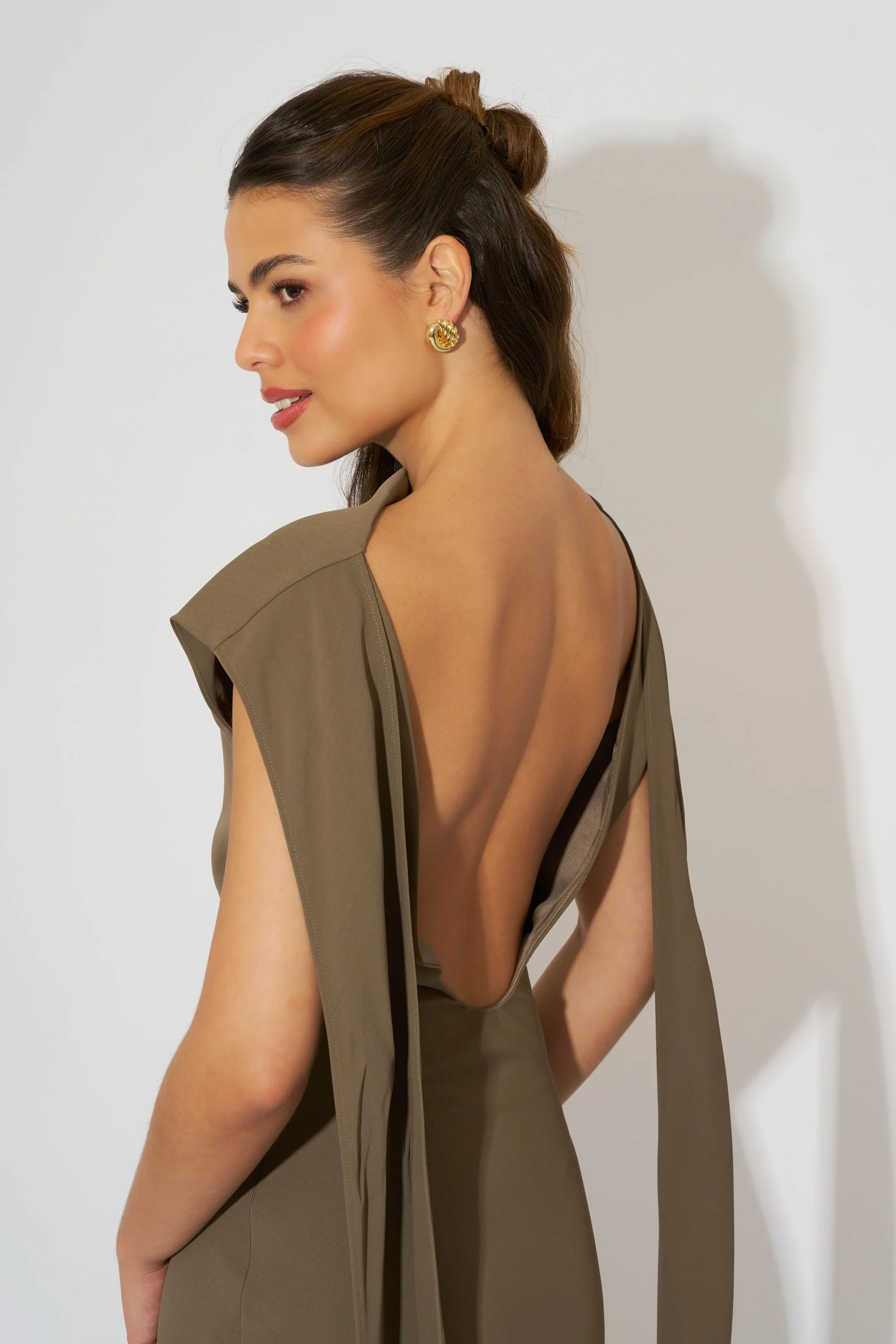 Drape Maxi Dress - Image 3