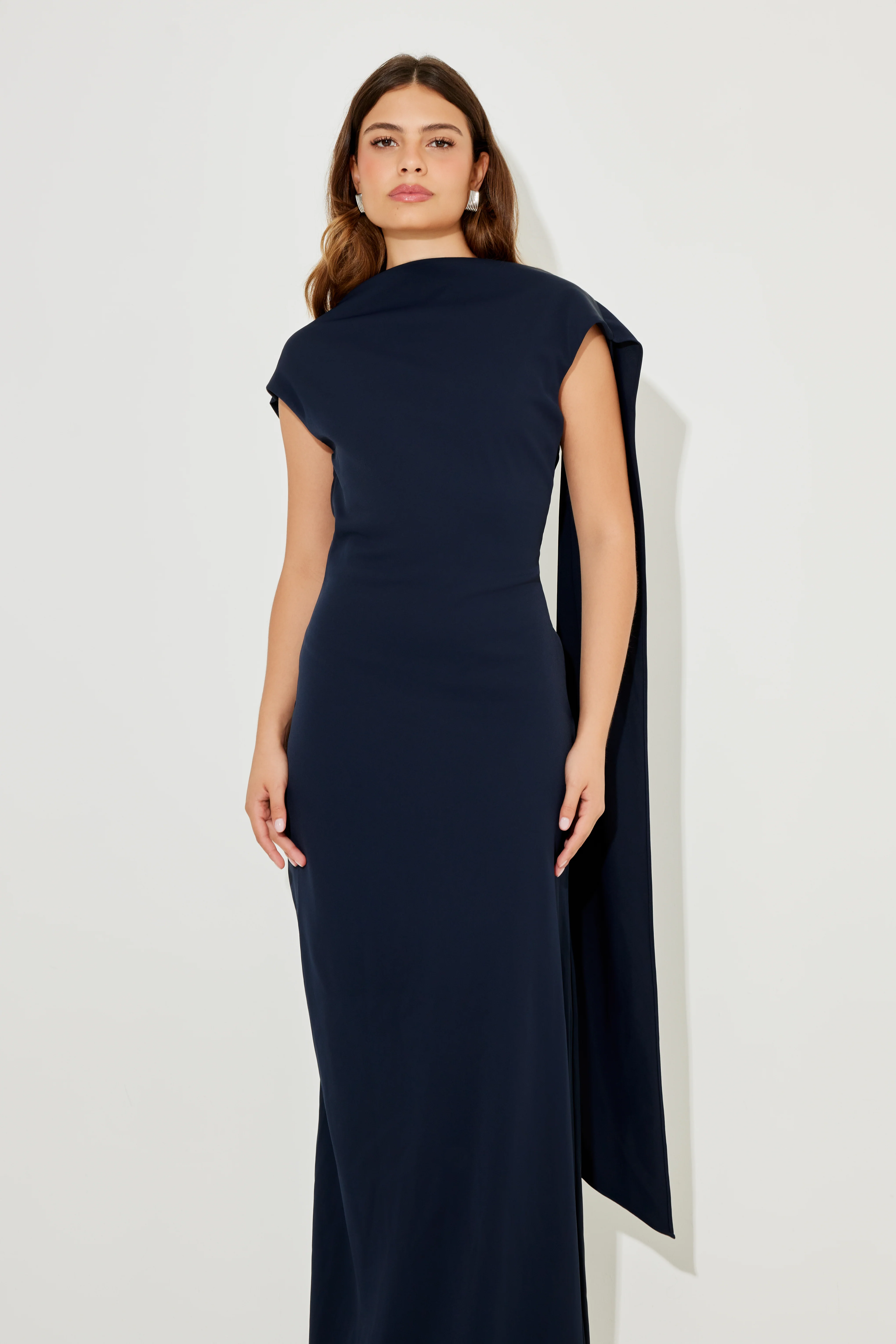 Drape Maxi Dress - Image 3