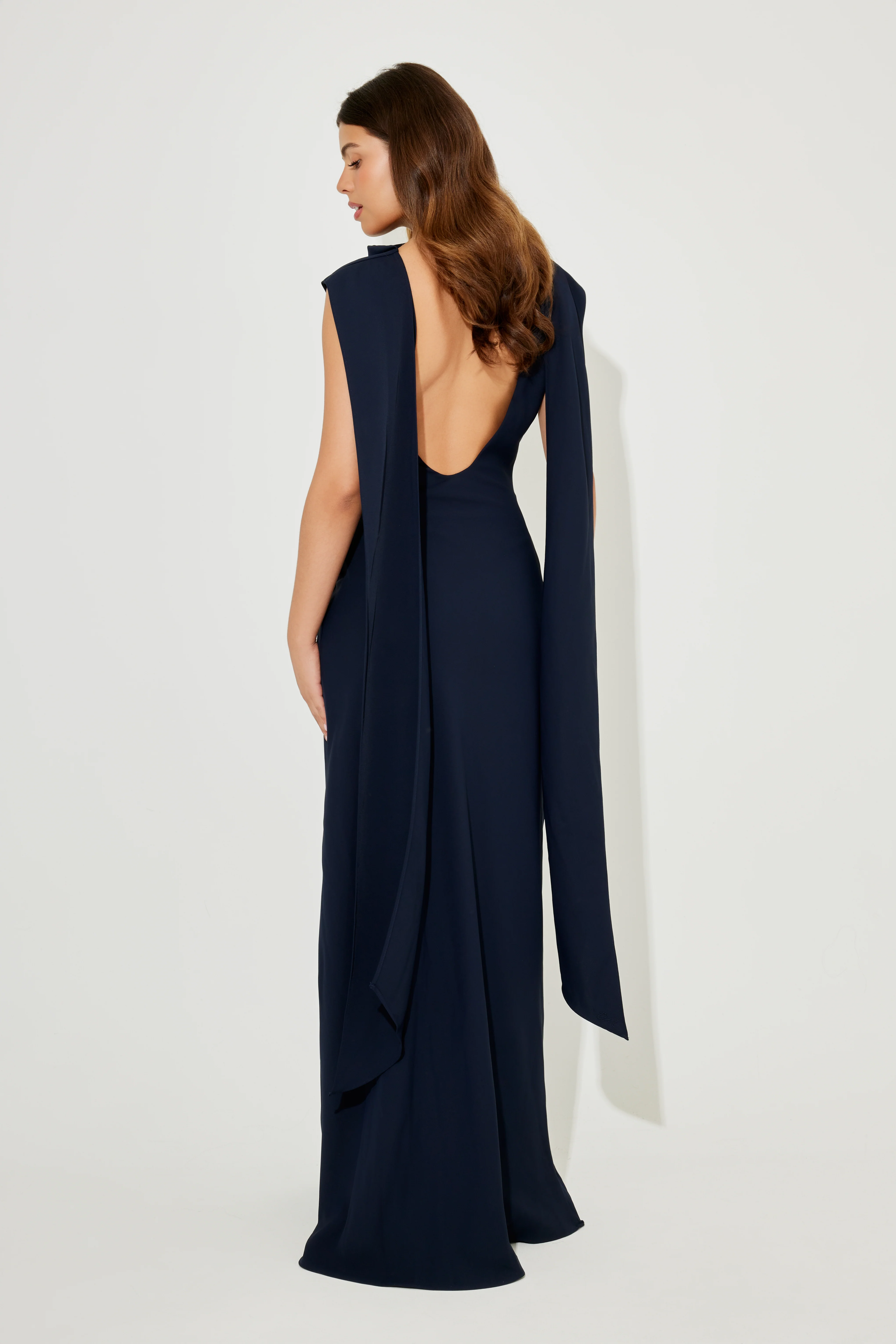Drape Maxi Dress - Image 4