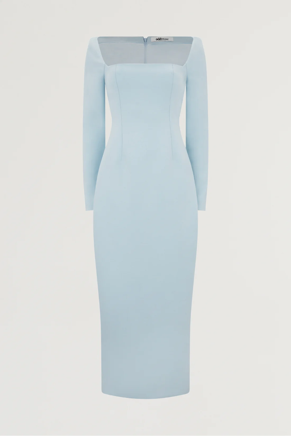 Framed Neckline Maxi Dress - Image 6