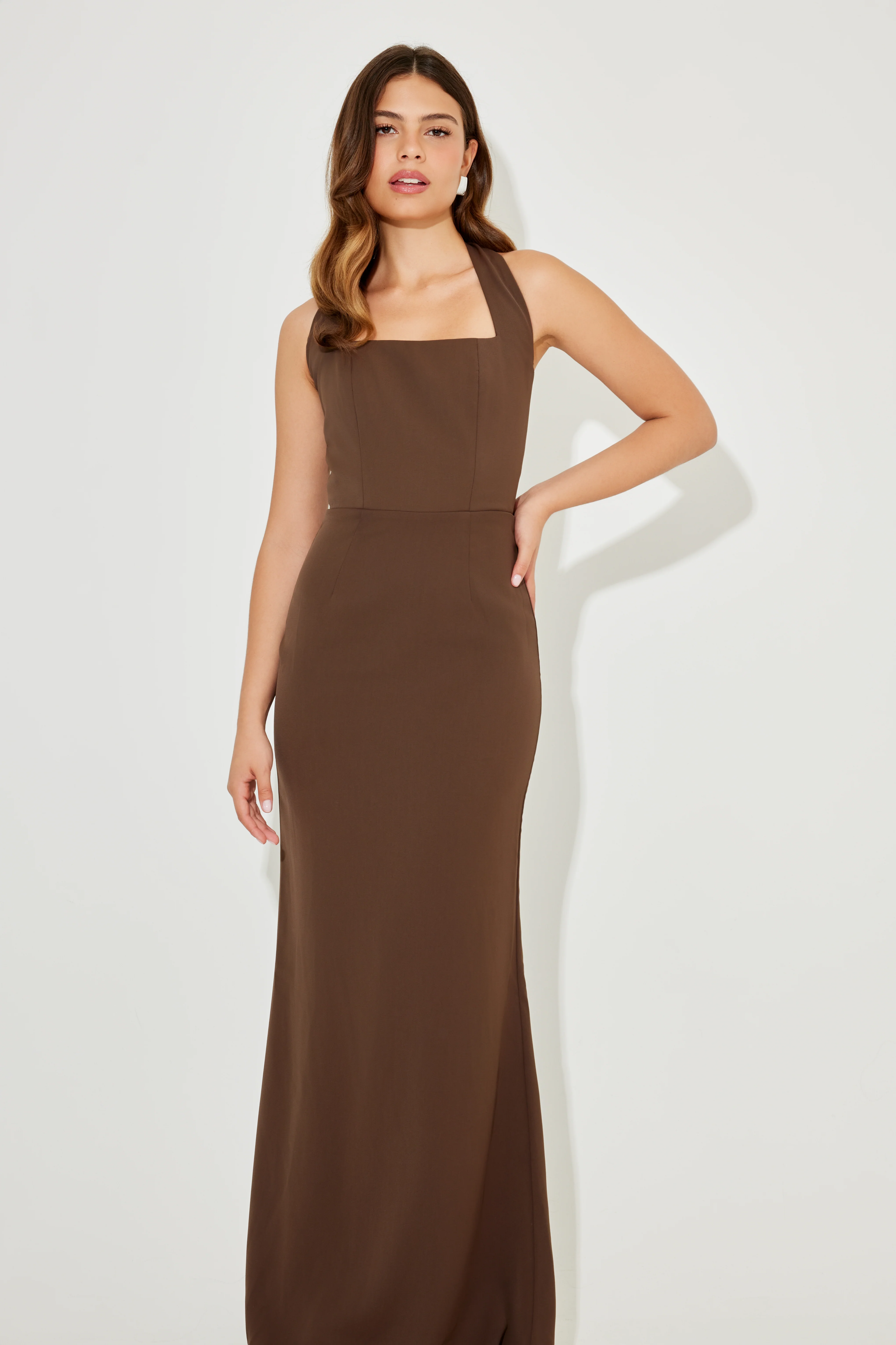 Halter Maxi Dress - Image 3