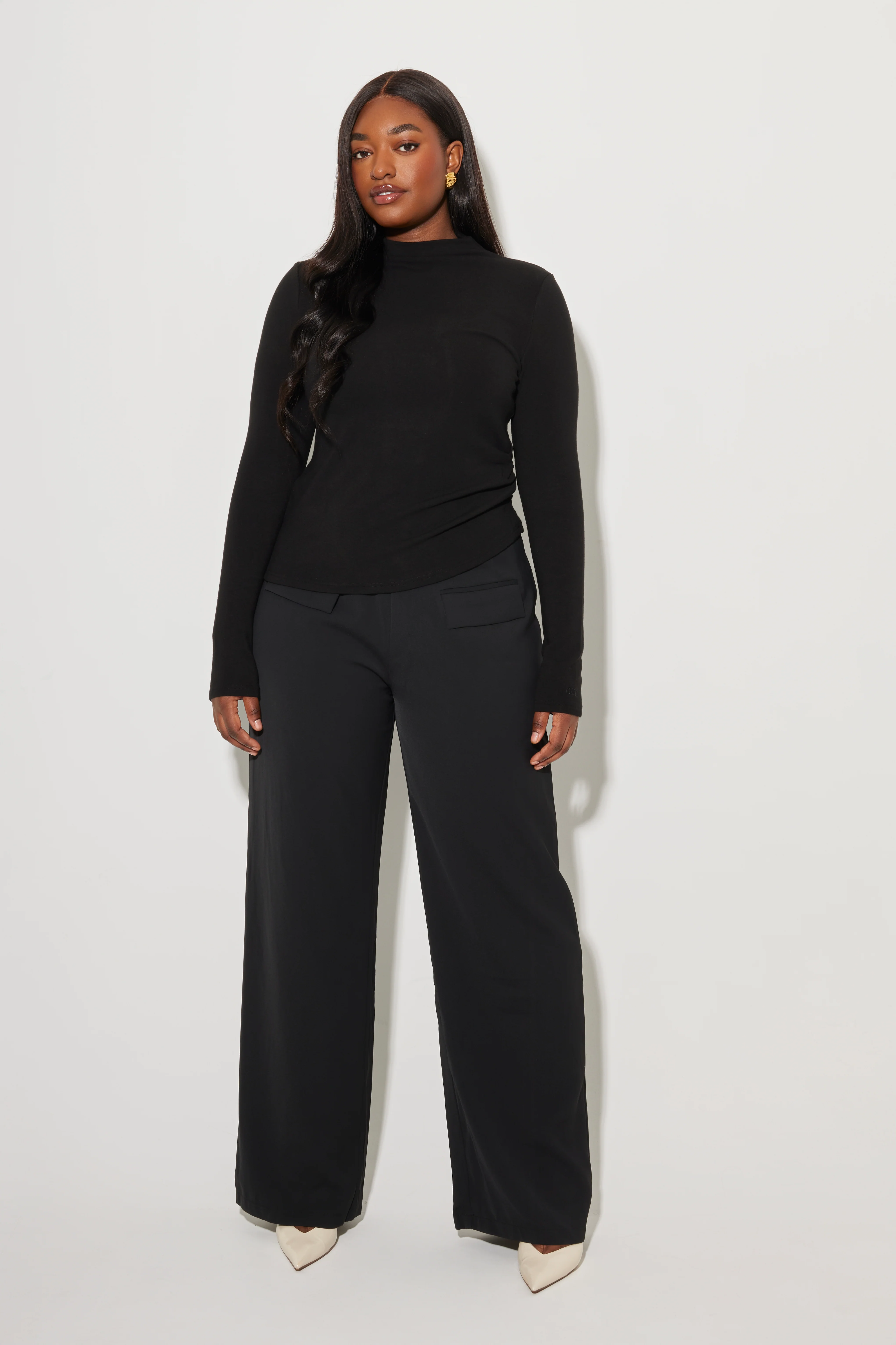 Long Sleeve Knitted Top - Image 5