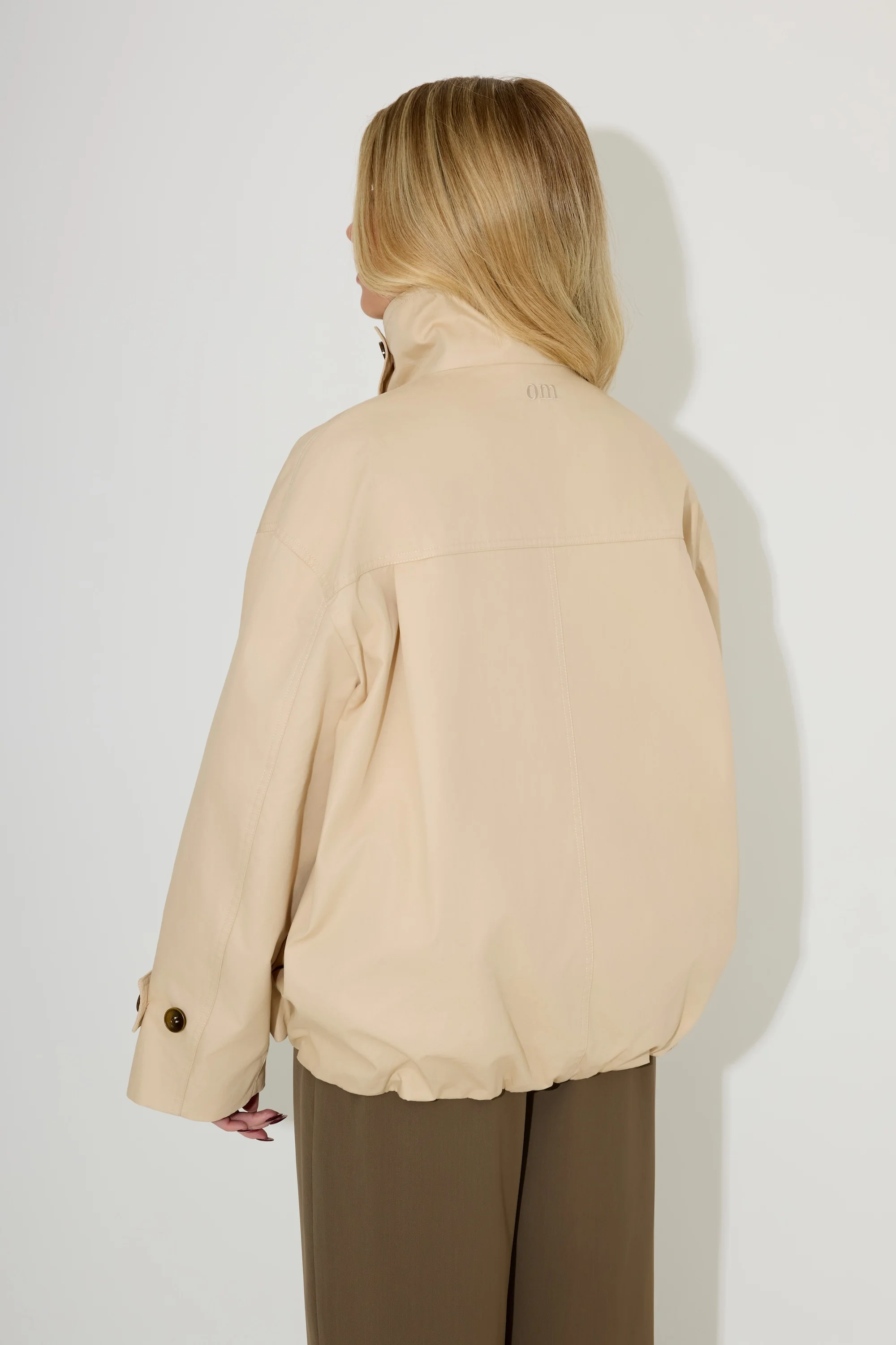 Oversized Cotton Mix Jacket - Image 5