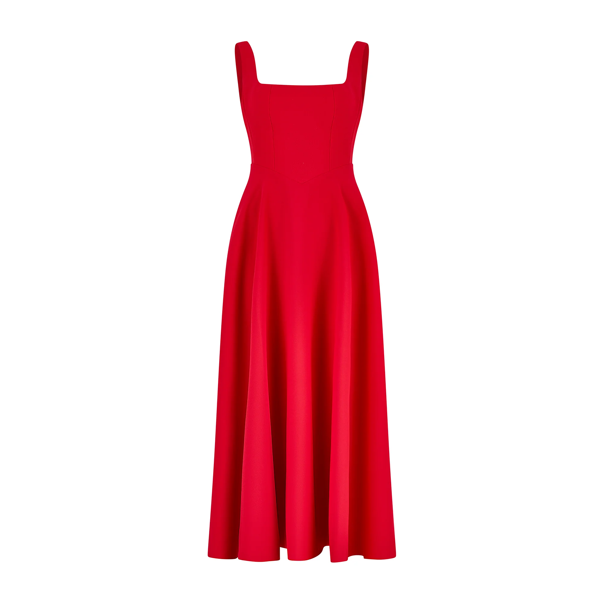 Square Neck Midi Dress - Image 6
