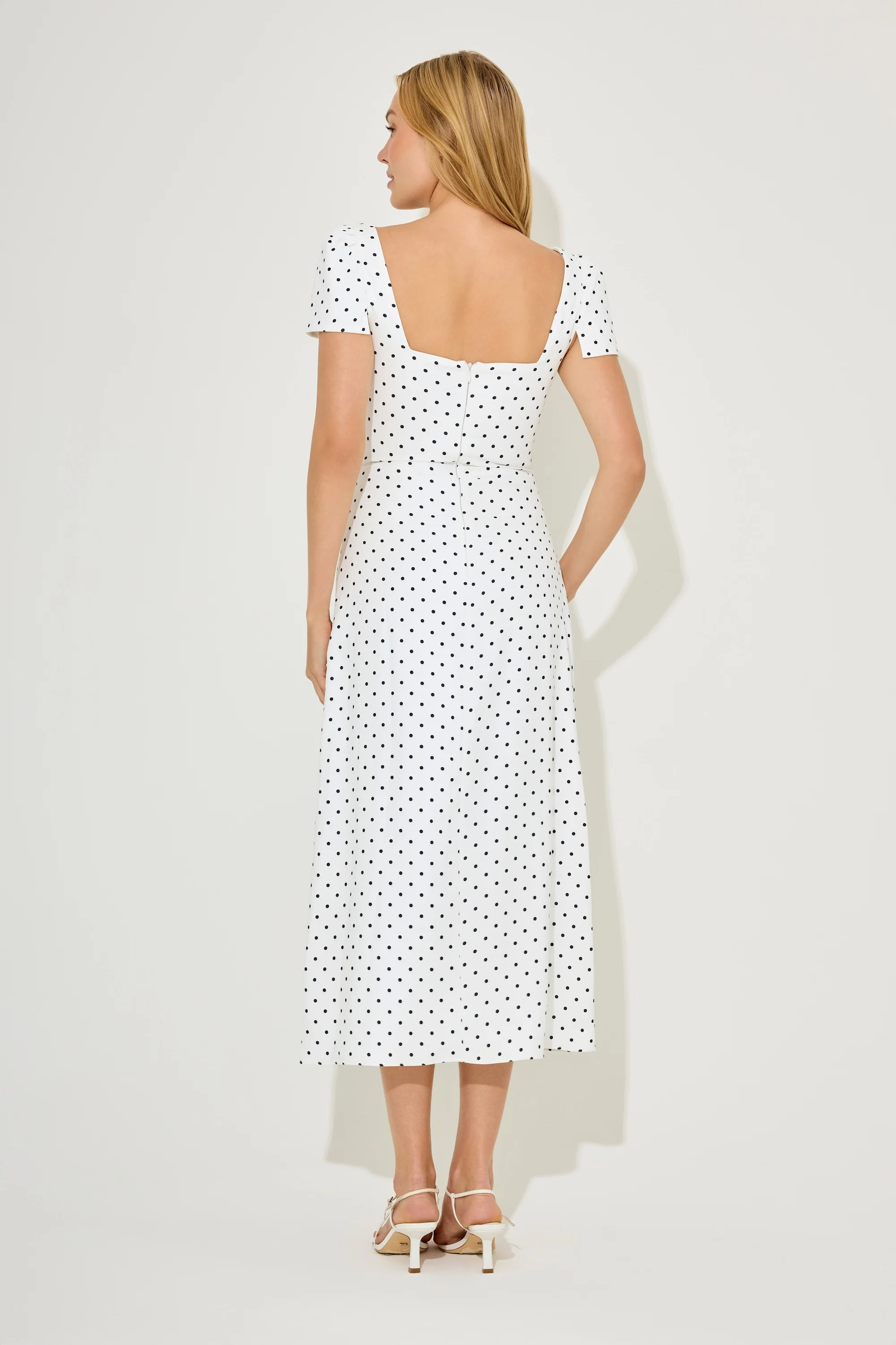 Square Neck Slip Midi Dress - Image 4