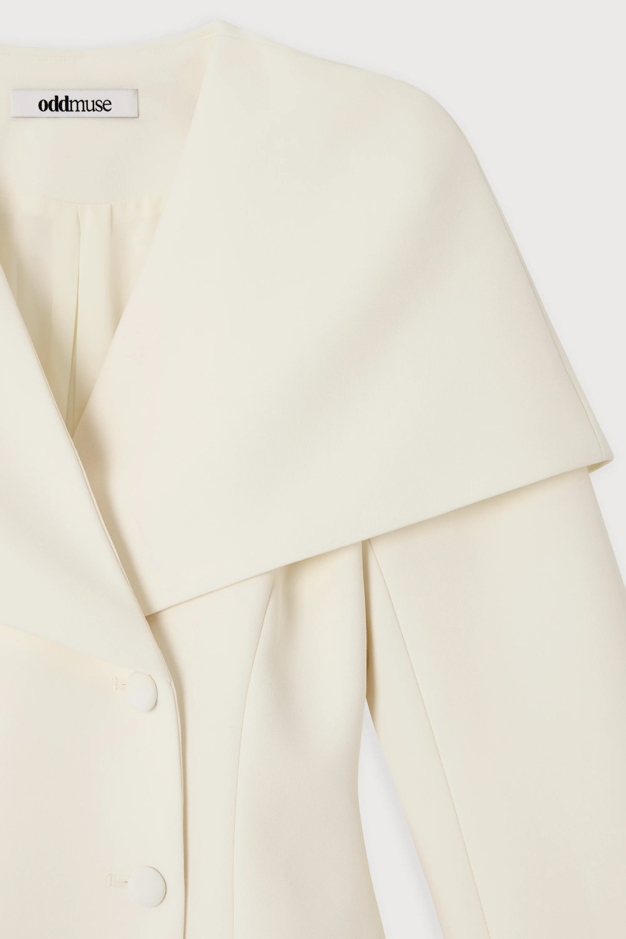 Statement Collar Mini Dress - Image 5