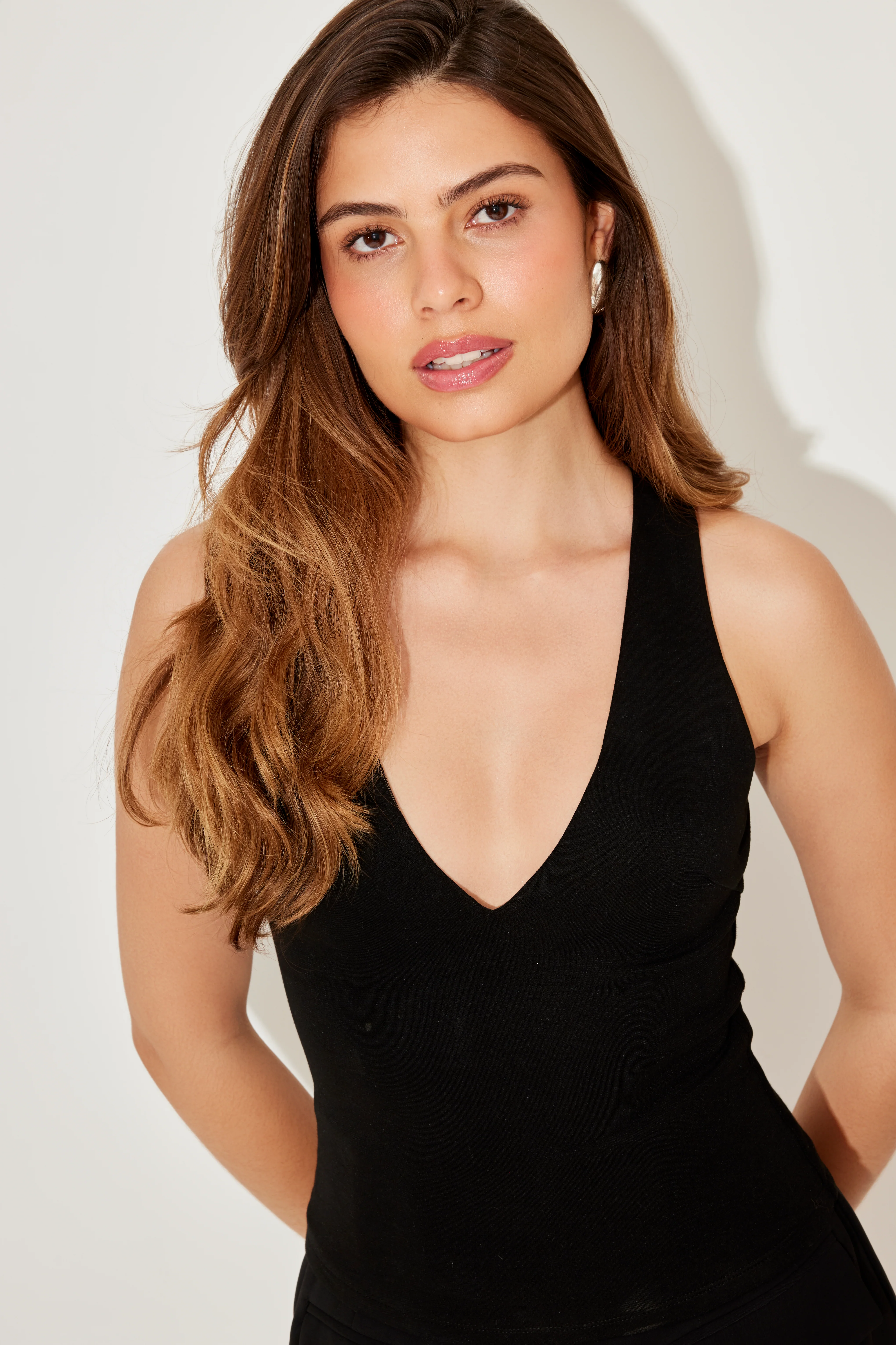 V-Neck Knitted Top - Image 4