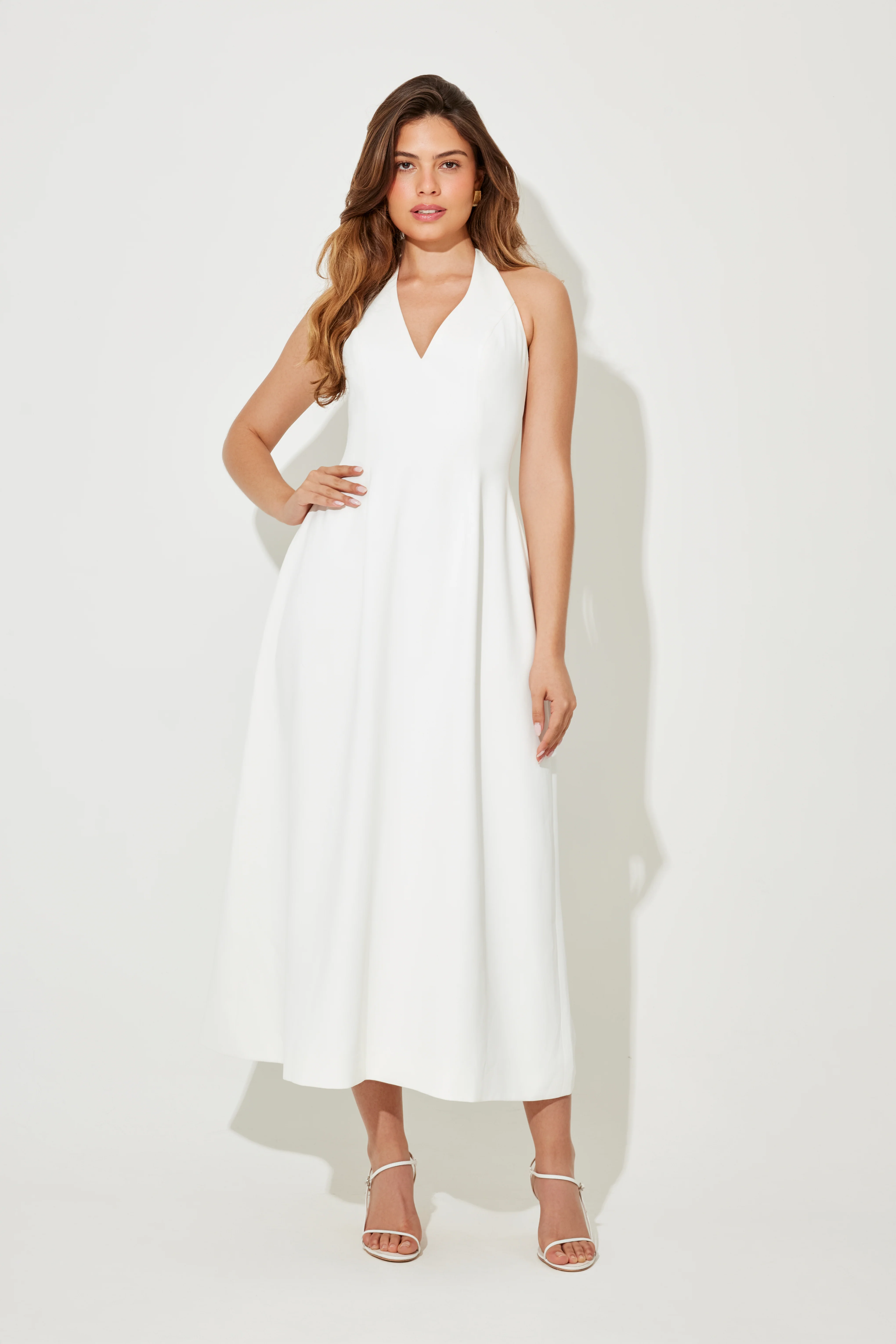 Volume Midi Dress - Image 5