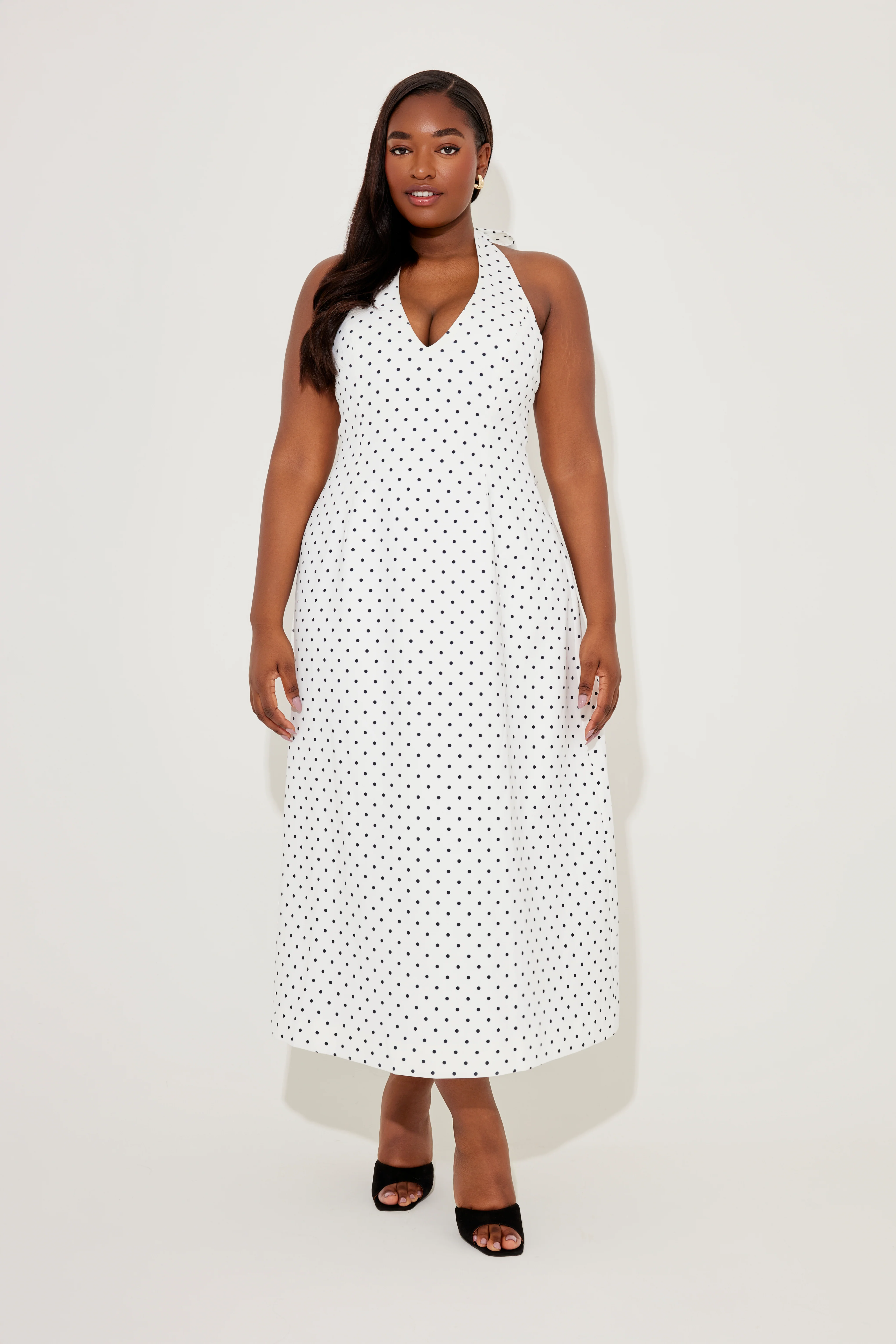 Volume Midi Dress - Image 5
