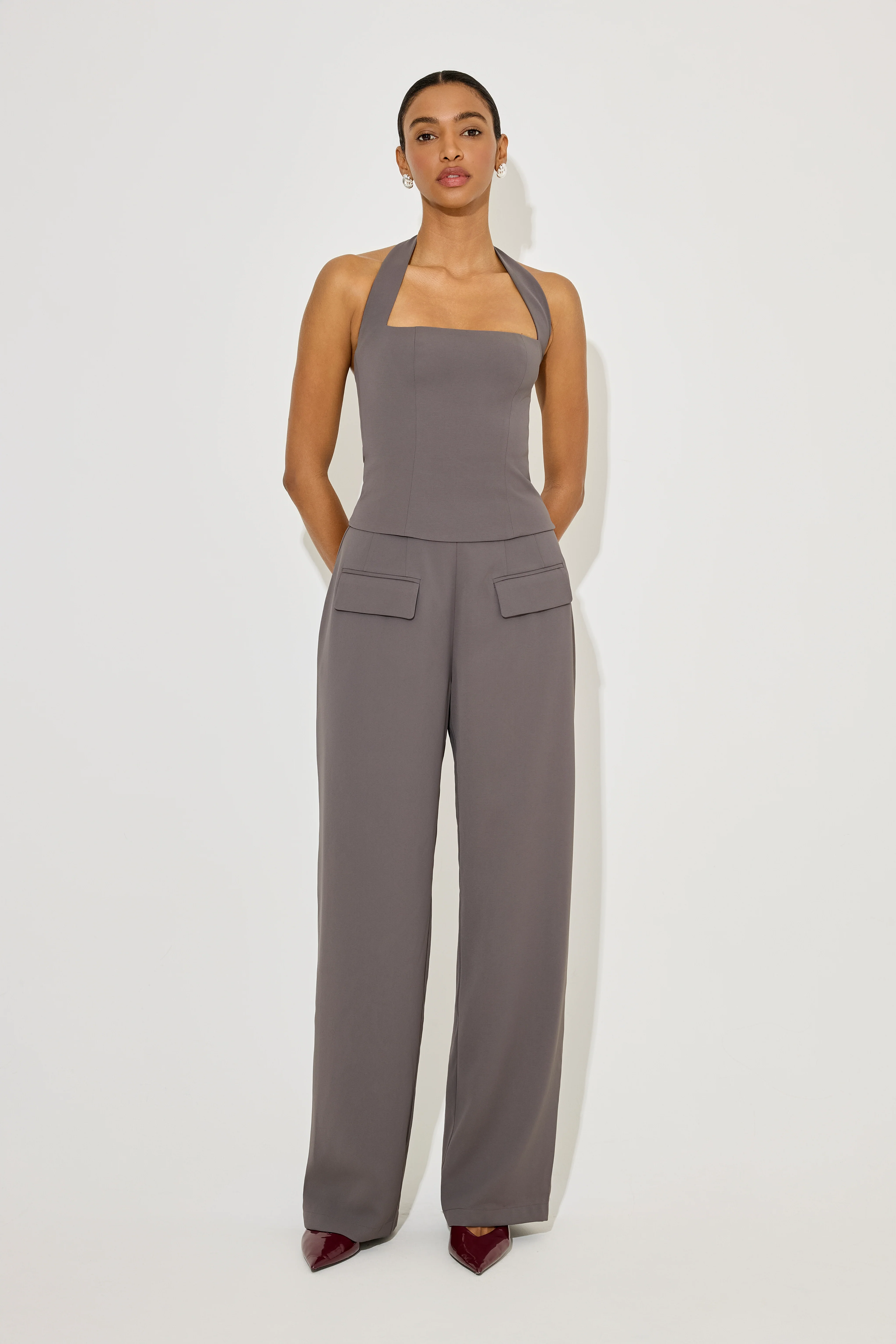 Wide Leg Trousers